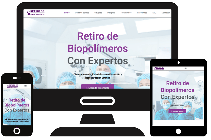 Pagina ritirodebiopolimeros.cl diseñada por hacemostupaginaweb.cl